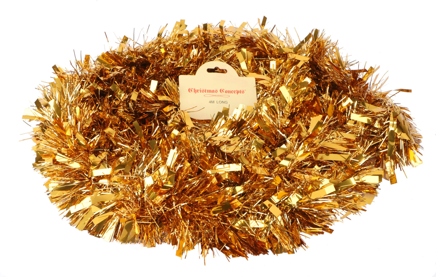 Christmas Concepts® 4 Metre Chunky/Fine Christmas Tinsel - Christmas