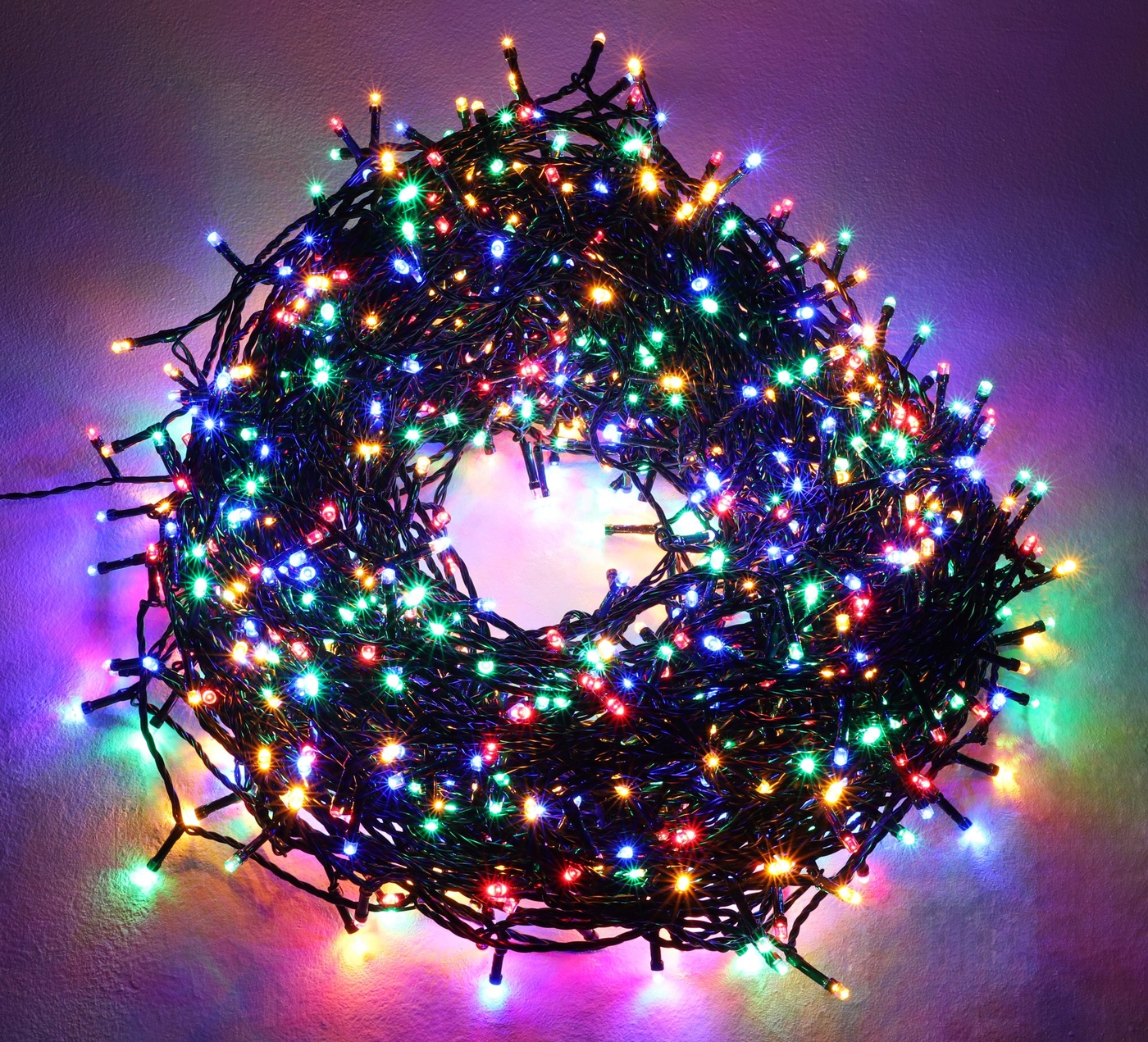 Christmas Concepts® 1000 Multi Colour Super Bright Led Multi Function