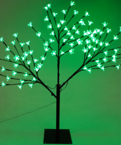 Christmas Concepts® 80cm LED Light Up Cherry Blossom Tree - Indoor/Outdoor Decoration - Luxury Tree Decorations (Lime Green)