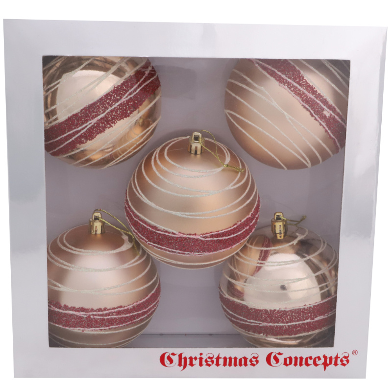 Christmas Concepts® Pack of 5 Extra Large 100mm Luxury Christmas Tree