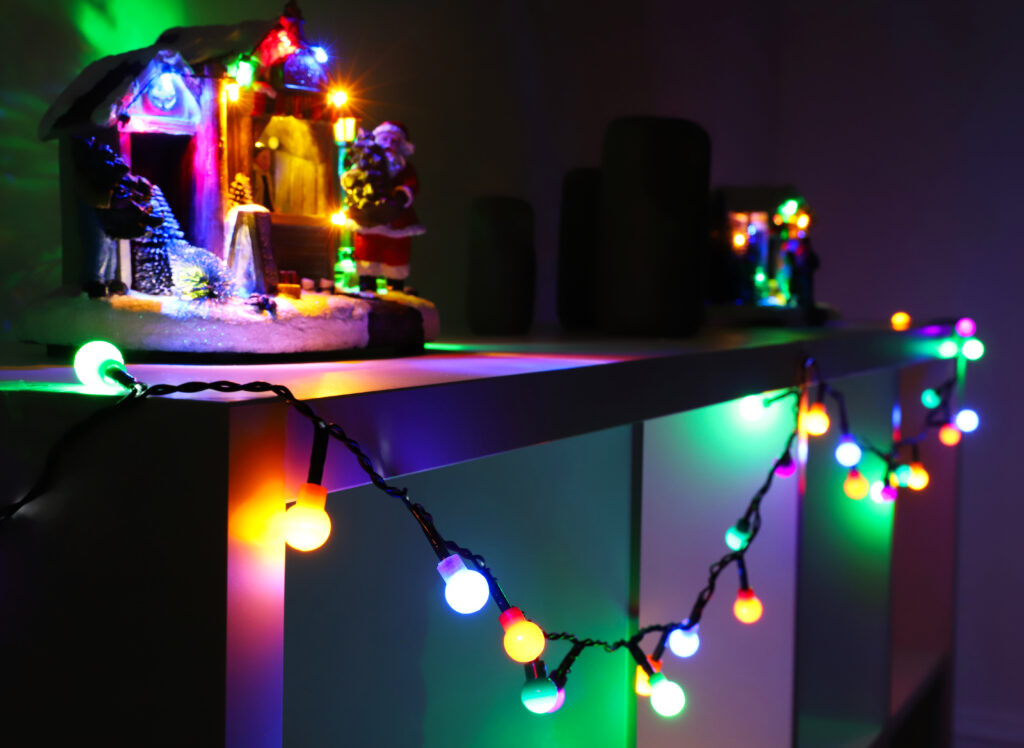 Christmas Concepts® 35 Multi Colour LED Berry Lights With 3m Green