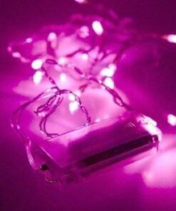 Christmas Concepts® 20 Battery Operated Pink LED Fairy Lights - Christmas / Wedding / All Year Round
