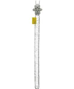 Christmas Concepts® 92cm Snowflake Design Door Hanger Silver Card Holder - Christmas Decoration