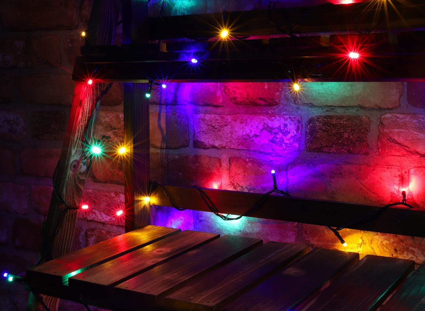Christmas Concepts® 1000 Multi Colour Super Bright LED Multi Function String Lights Indoor