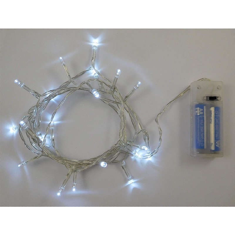 Bright battery outlet operated string lights