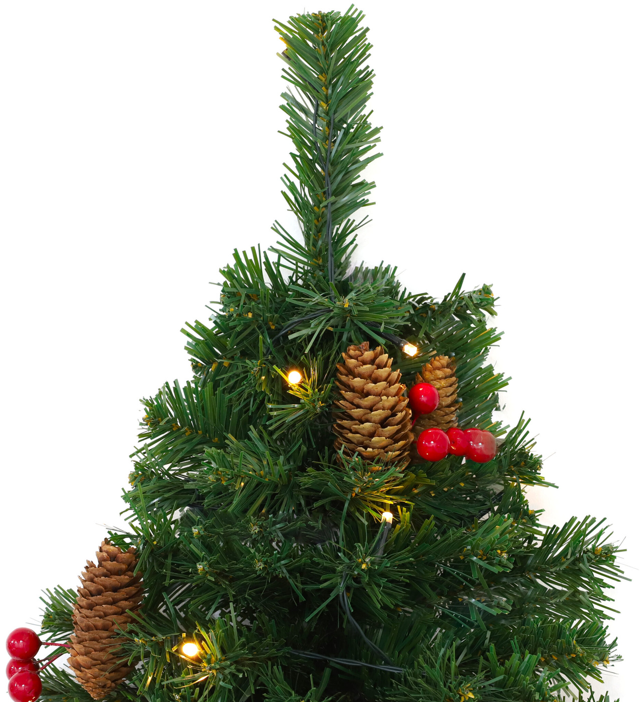 Christmas Concepts® 3ft (90cm) Green Pre Lit Wall Mounted Christmas