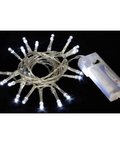 Christmas Concepts® 20 battery operated white led lights 2 Metre-Home or Christmas Lights