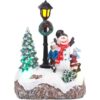 Christmas Concepts® 5"/ 13cm LED Light Up Christmas Scene (Snowman & Children)