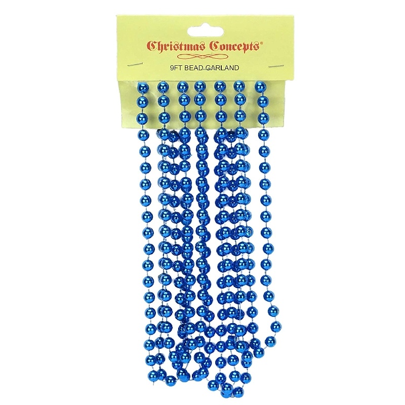 9ft Christmas Bead Chain Christmas Bead Garlands Christmas