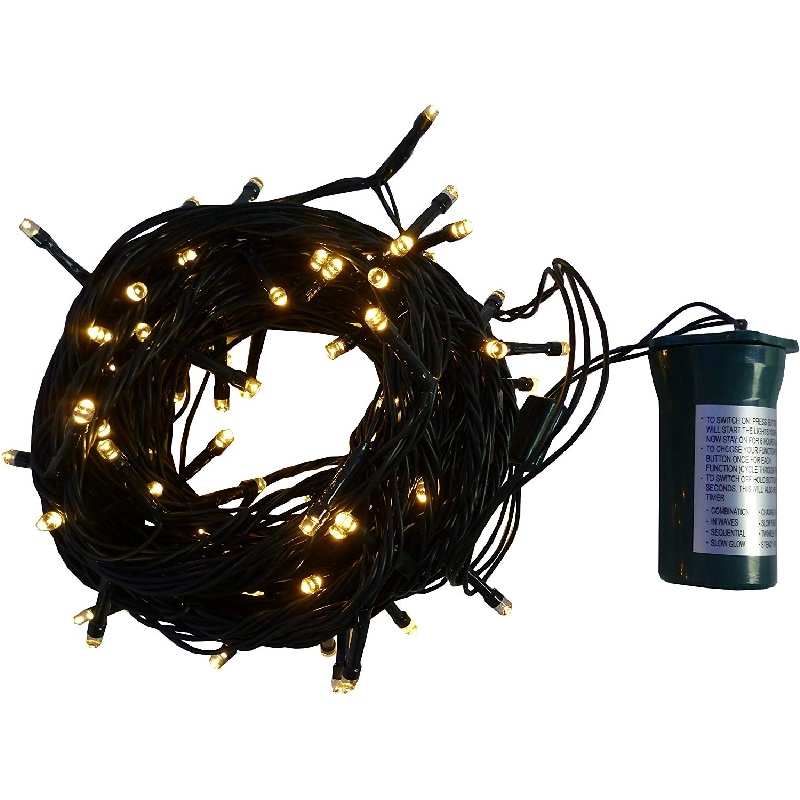 Christmas Concepts® 100 Warm White Battery Operated LED Fairy Lights ...