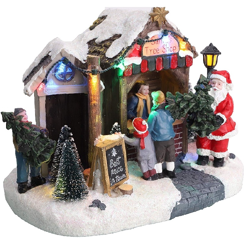 Christmas Concepts® LED Light Up Christmas Village Scene - 8