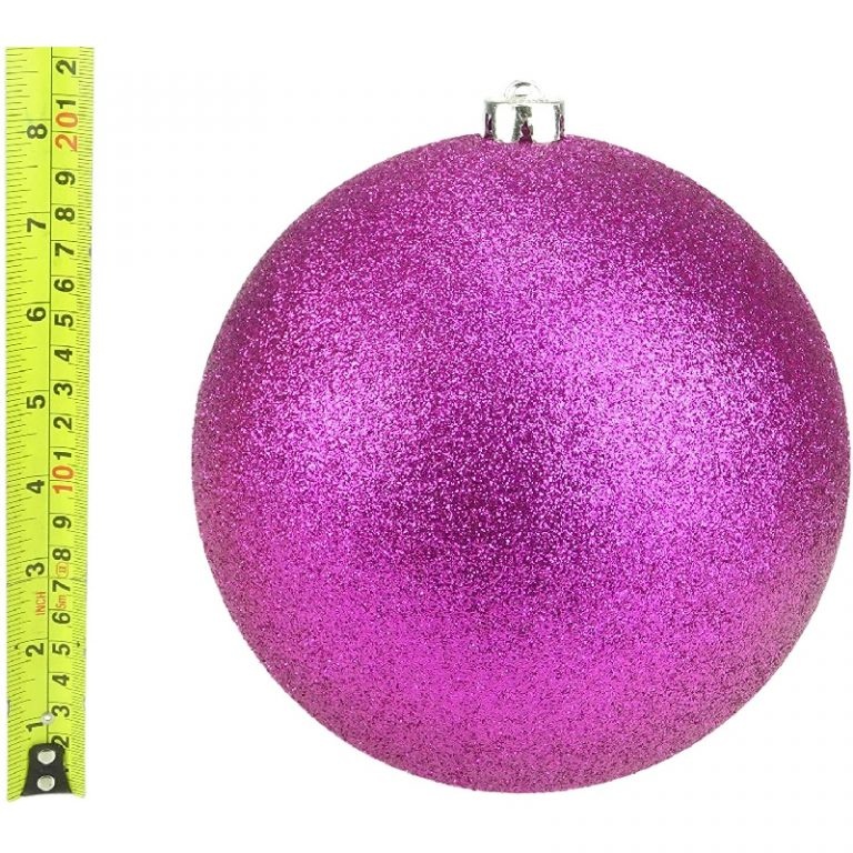 Pack Of 2200mm Baubles Shiny &