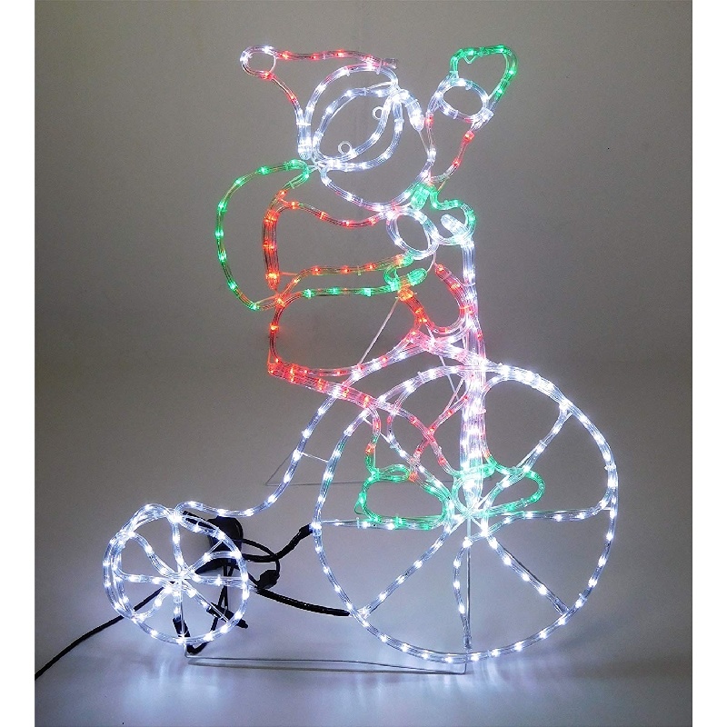 rope lights for bike wheels