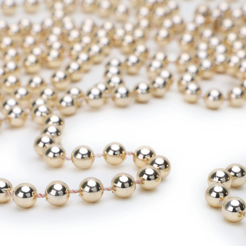 9ft Christmas Bead Chain Christmas Bead Garlands Christmas