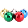 Christmas Concepts® Pack of 5-100mm Christmas Tree Baubles - Shiny, Faceted Decorated Baubles (Multi Coloured)