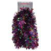 Christmas Concepts® 3m / 9.8ft Chunky/Fine Christmas Tinsel - Christmas Decoration - High Quality Tinsel (Rainbow)