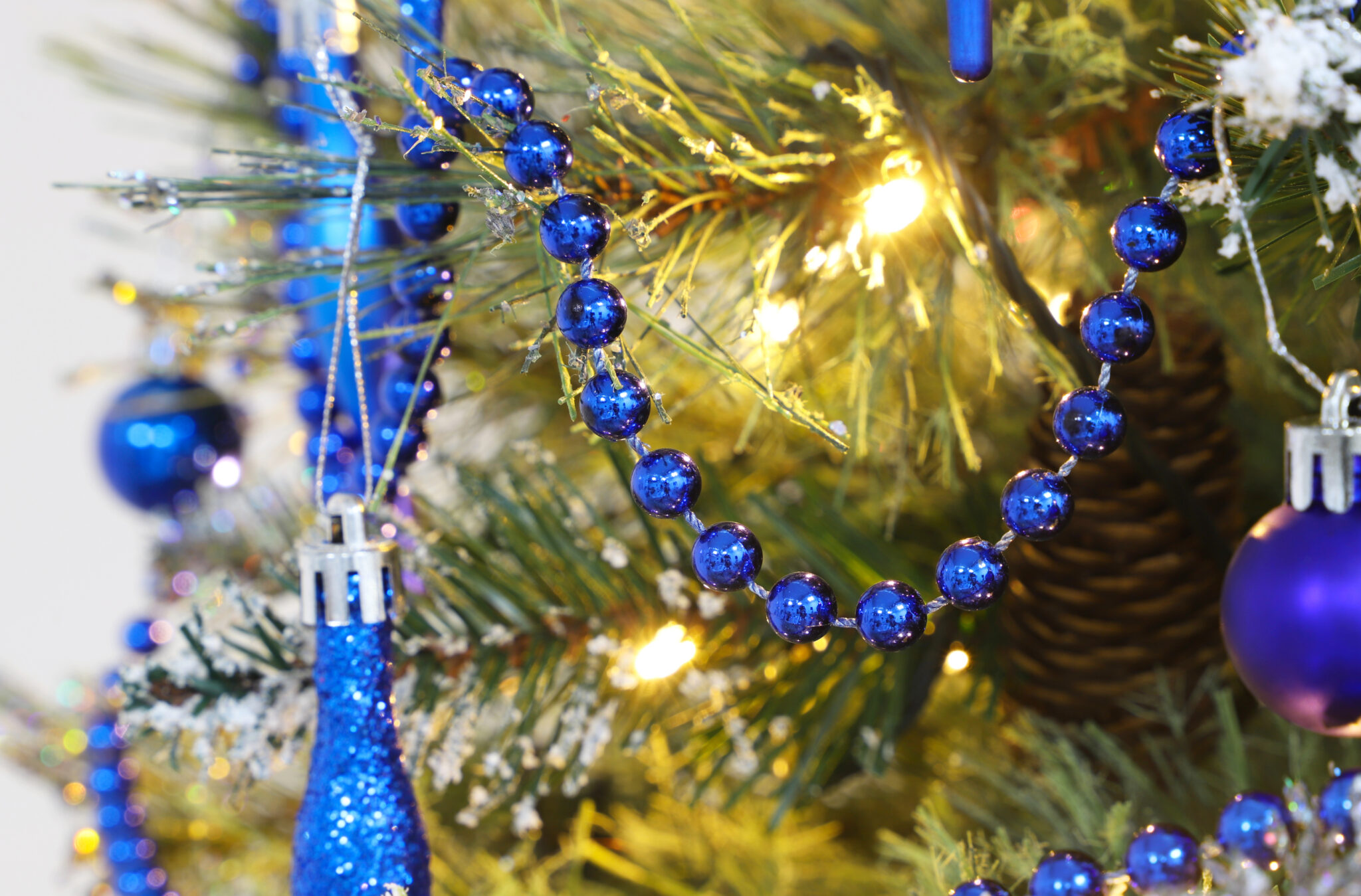 9ft Christmas Bead Chain Christmas Bead Garlands Christmas