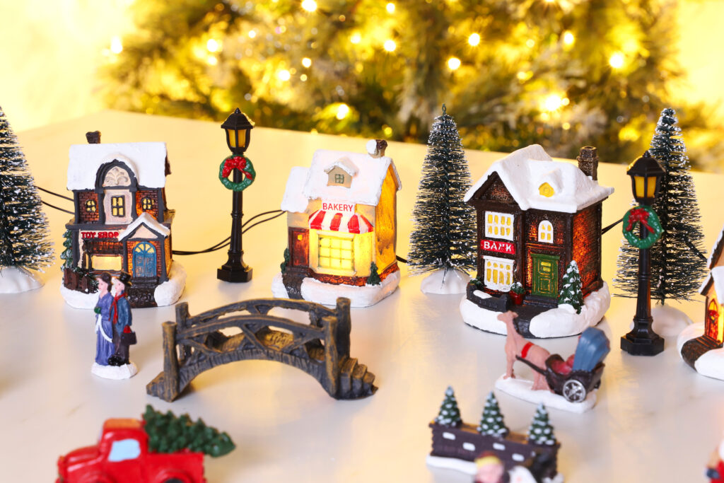 Christmas Concepts® 25 Piece LED Battery Operated Traditional Christmas Village Scene 