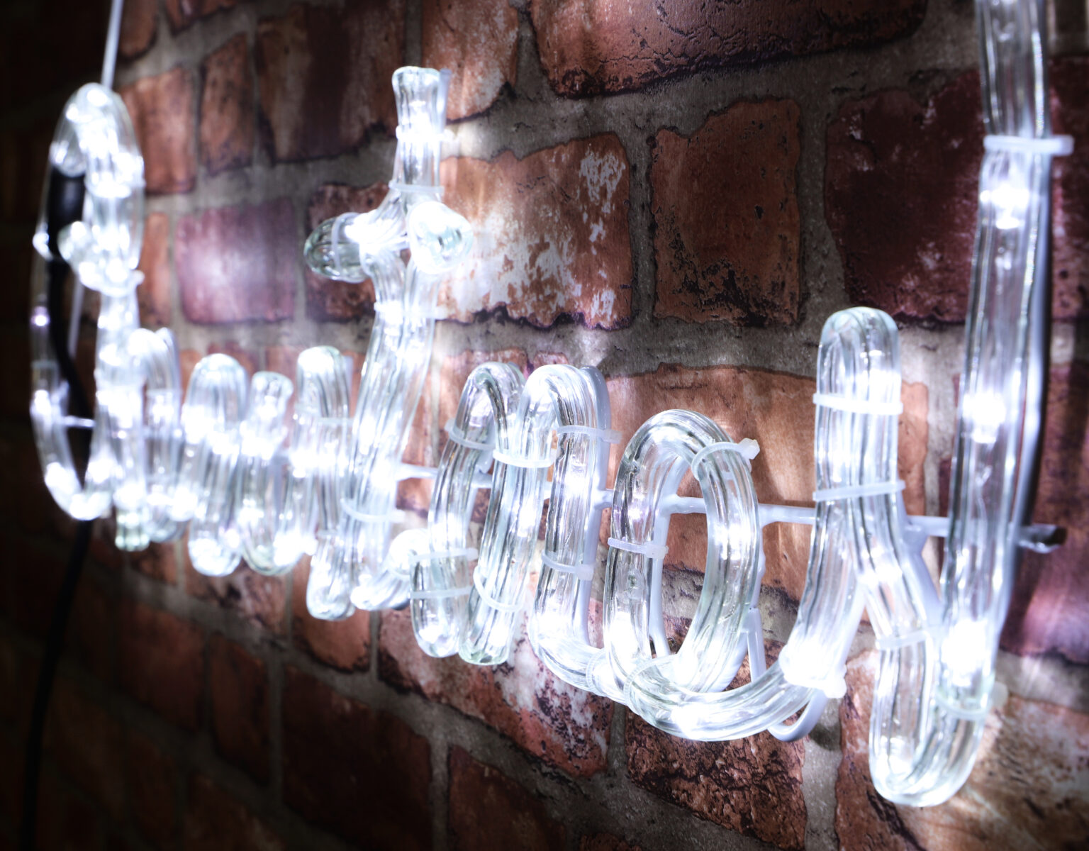 Christmas Concepts® Rope Light Merry Christmas Sign With White LED Lights With Sparkle Feature