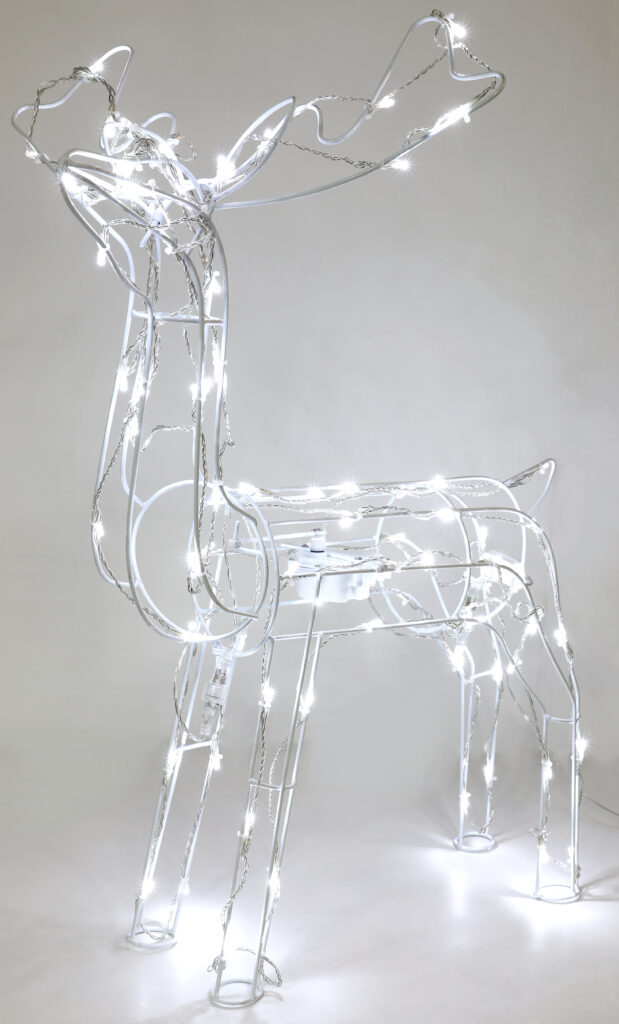 Christmas Concepts® 79cm Animated Light Up Reindeer Stag With White LED
