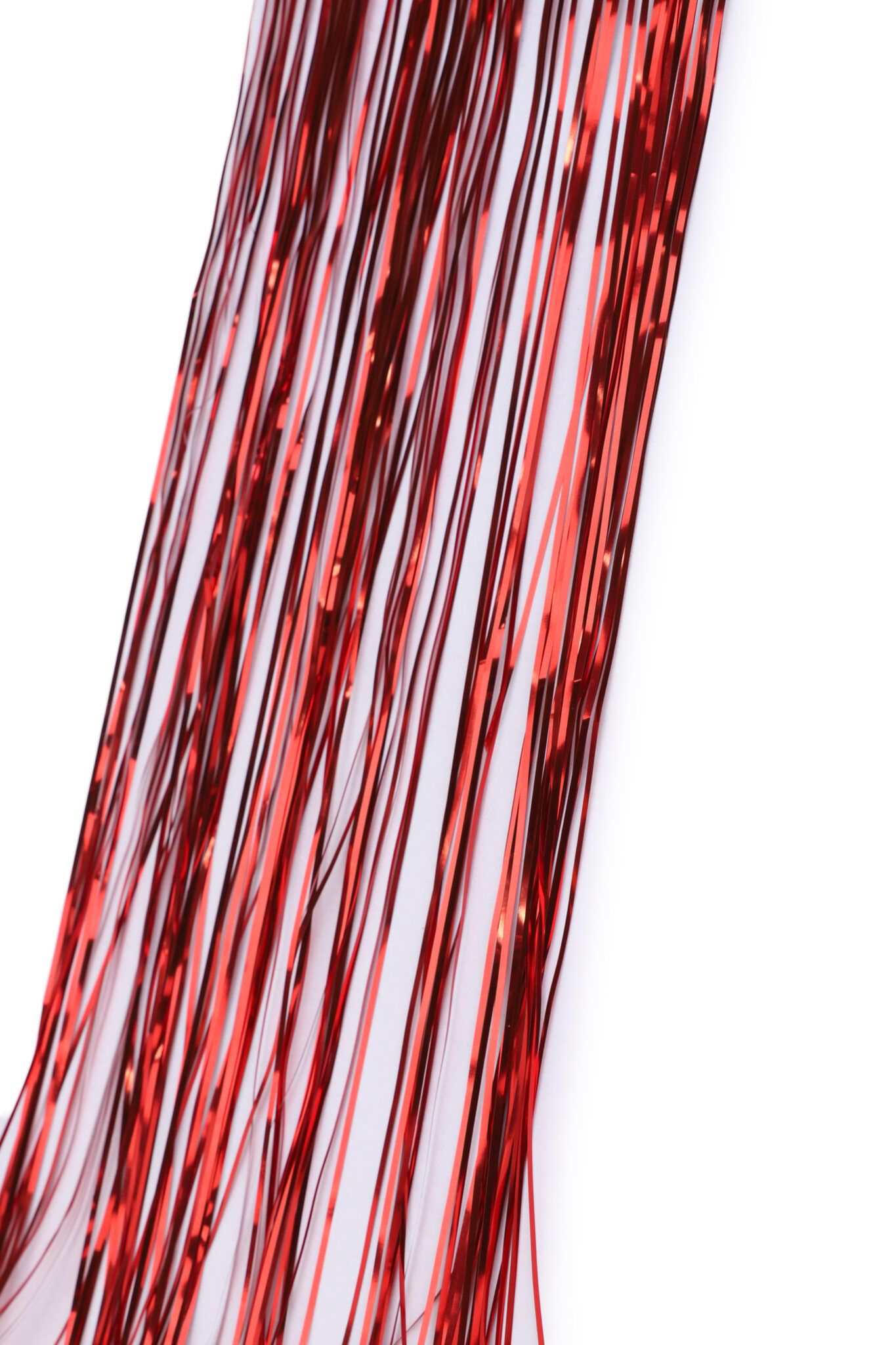 Christmas Concepts® Shiny Lametta  Christmas Tree Decorations (Red
