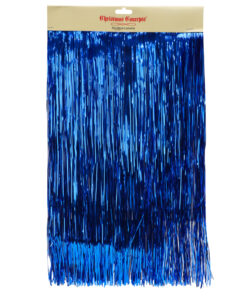 Christmas Concepts® Shiny Lametta - Christmas Tree Decorations (Royal Blue)