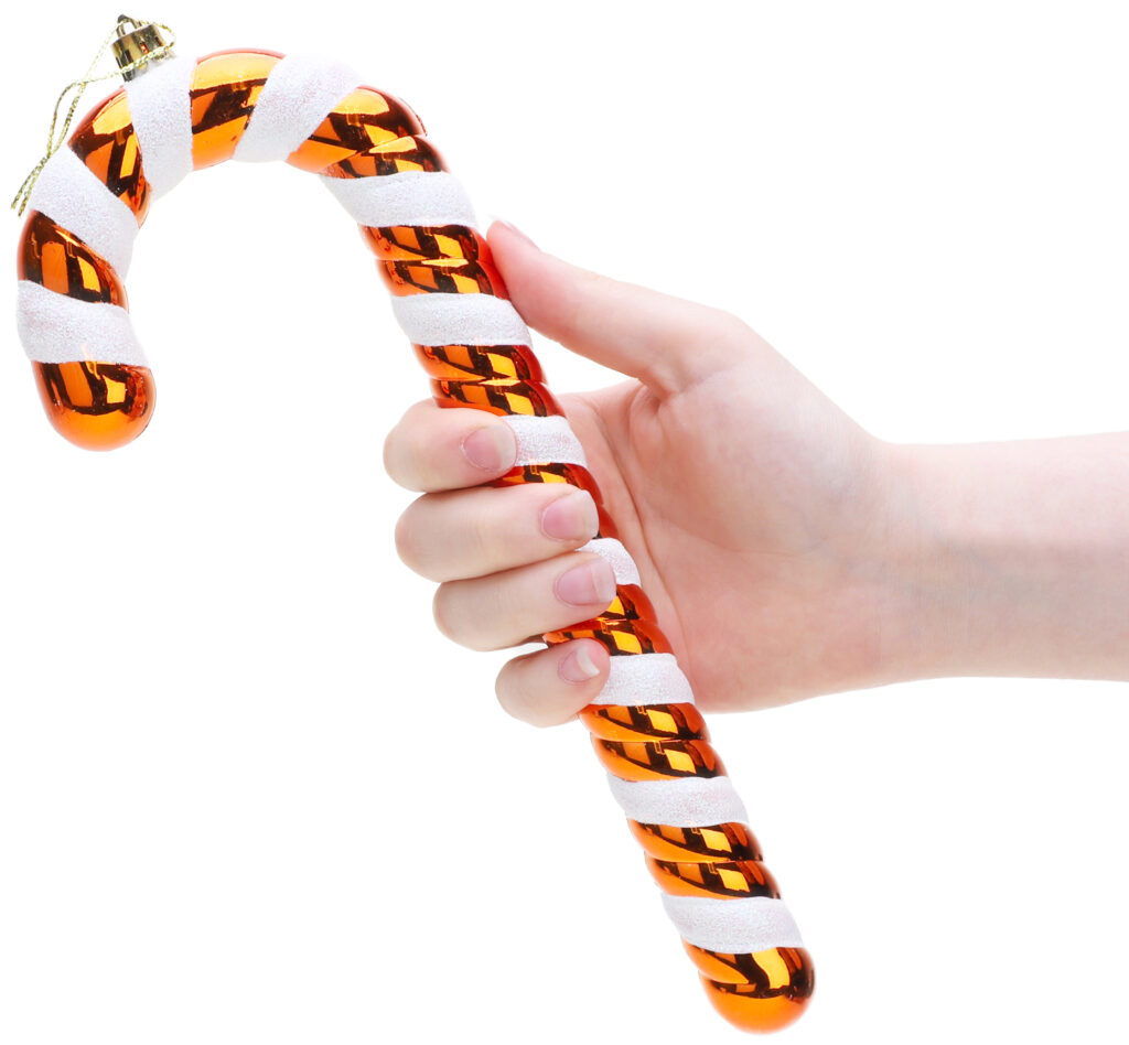 Christmas Concepts® Pack of 3250mm Extra Large Candy Cane Baubles