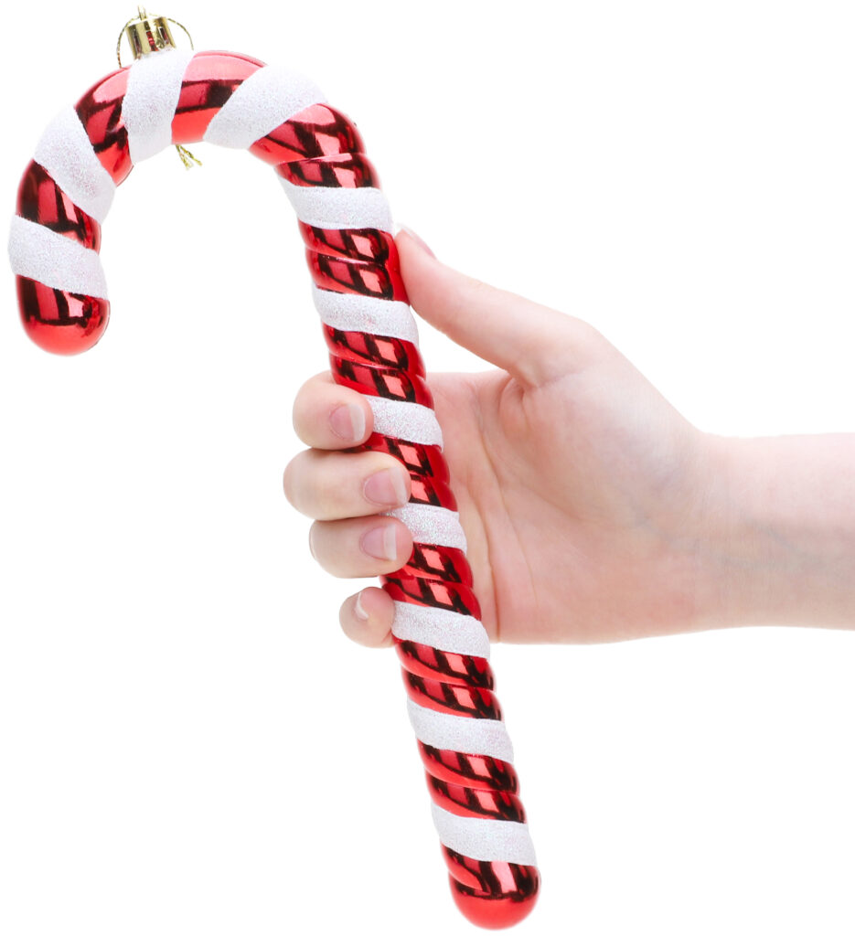 Christmas Concepts® Pack of 3250mm Extra Large Candy Cane Baubles