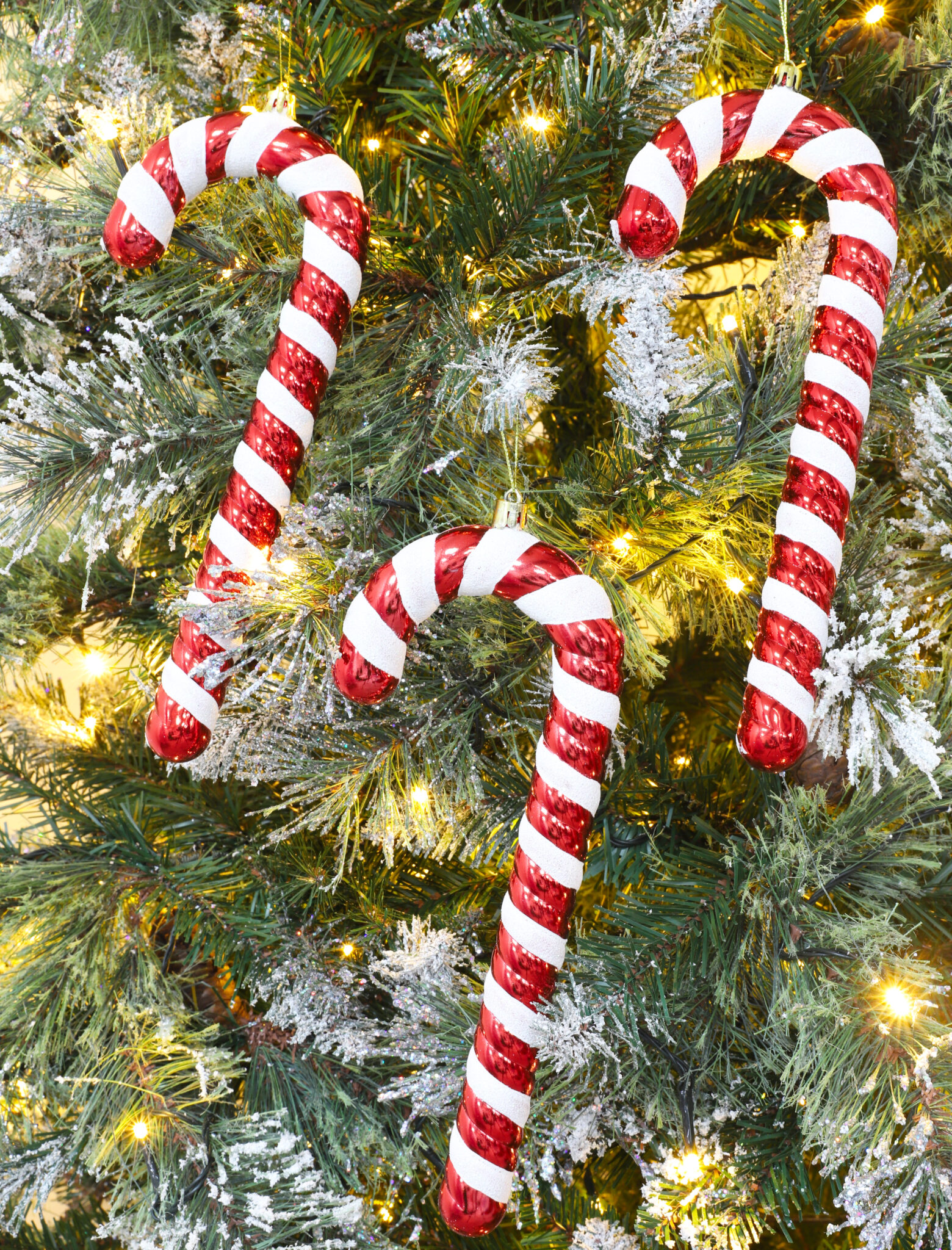 Christmas Concepts® Pack of 3250mm Extra Large Candy Cane Baubles