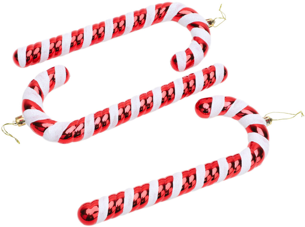 Christmas Concepts® Pack of 3250mm Extra Large Candy Cane Baubles