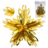 Christmas Concepts® 16” (1.3ft) Large Foil 3D Star Hanging Decoration – Christmas Trimming (Gold)