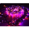 Christmas Concepts® 500 6M/20FT Orange/Purple LED Cluster Lights with 8 Function Controller - Indoor/Outdoor - Energy Efficient A++ - Christmas Lights