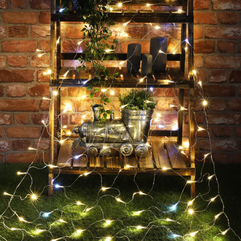Christmas Concepts® 180 LED Warm White & White Twinkle Effect Net