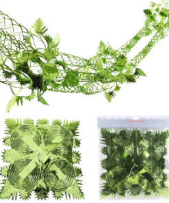 Christmas Concepts® 9ft x 1ft Large Square Foil Garland Festive Hanging Decoration – Christmas Trimming (Mint Green)