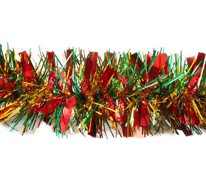 Guirlande Christmas Concepts Christmas Concepts® 3m (117") / 9.8ft Tinsel De Noël Chunky/Fine - Décoration De Noël - Tinsel De Haute Qualité (Bleu Guirlande Brillante Christmas Concepts