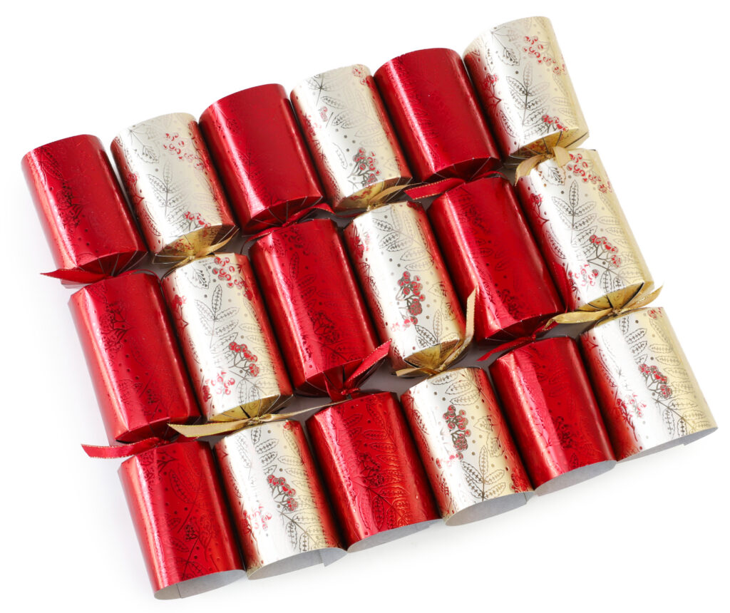 Christmas Concepts® 6 Large Deluxe Festive Pattern Christmas Crackers