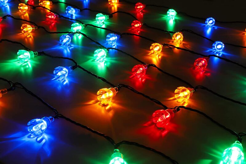Christmas Concepts® 40 4m/13ft LED Retro Multi Coloured Petal String