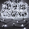 LED Berry Lights with 8 Function Controller - Indoor/Outdoor - Energy Efficient A++ - Christmas Lights (White, 1000)