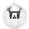 Christmas Concepts® 150mm (6") Giant Silver Mirror Disco Ball Bauble - Christmas Tree Hanging Decorations