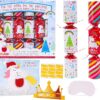 Toyland® Pack Of 6 Pin The Horn On The Unicorn Childrens Christmas Party Crackers