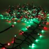 Christmas Concepts® 1000 12M/40FT Red and Green LED Cluster Lights with 8 Function Controller - Indoor/Outdoor - Energy Efficient A++ - Christmas Lights